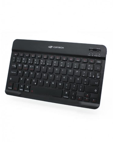 TECLADO C3TECH SEM FIO BLUETOOTH K-BT40BK MINI